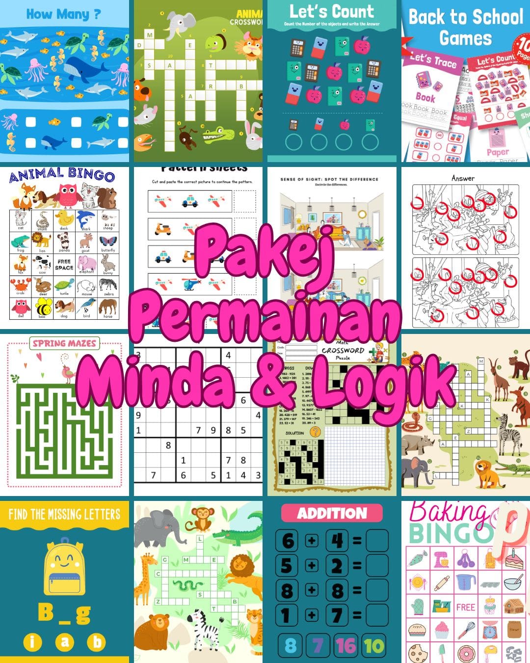 [Gambar Pakej Permainan Minda & Logik]